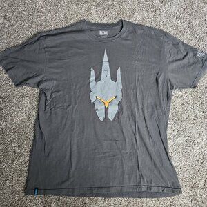 Blizzard Entertainment Overwatch Gray Short Sleeve Size 2XL Video Game Shirt